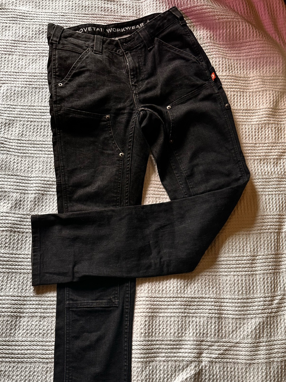 Dovetail Workwear Women's slim leg Black Jeans - Picture 2 of 4